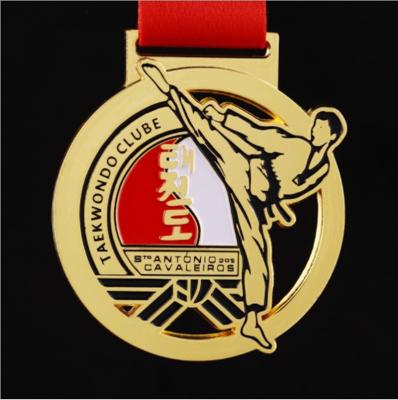 China Factory Wholesale cheap  karate taekwondo judo mdeal Martial arts and sports medal ready stock fast delivery or custom for sale