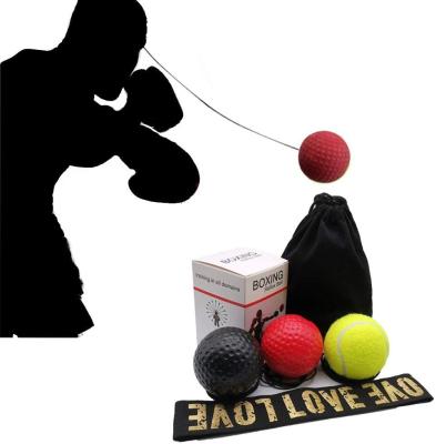 China Amazon hot Boxing Reflex Speed Ball with Headband Thai Fight Ball for Drop Shipping Exercise Improving Speed Reactions for sale