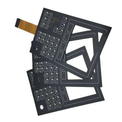 China Remote Controller Komkey Membrane Keyboard with Flexible PCB for Membrane Keyboard, Lower Resistance for sale