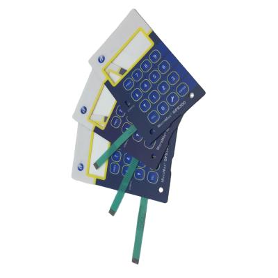 China Remote controller komkey membrane keypad and keypad used for membrane keypad for sale