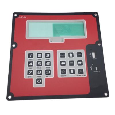 China Home Appliance Custom Membrane Keypad With Aluminum Plate Support for sale