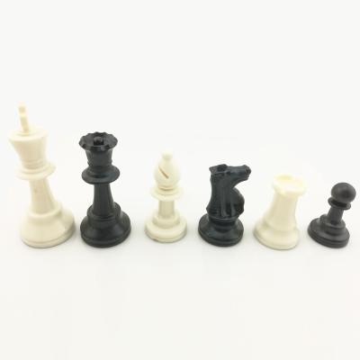 China Customized Chinese Plastic Chess Pieces For Kid for sale