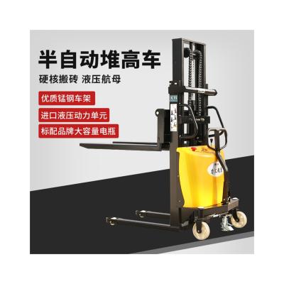 China Suitable Foldable Fork Forklift Garbage Machine Good Quality China Manufacturer Hotel Prices Electric Forklift for sale