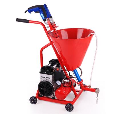 China Putty Spray Machine Cement Wall Plastering Fireproofing Plunger Min Mini Plaster Mortar Spraying Machine Spray Machinery for sale