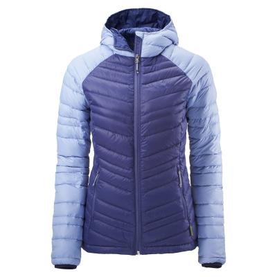 China Wholesale OEM Ultralight Floding Waterproof Down Jacket Women Goose Down Jacket With Hood for sale