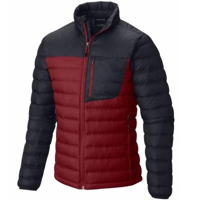 China Custom Anti-wrinkle Duck Down Jacket Oem Windproof Men White Nylon Waterproof Stripper Down Jacket for sale