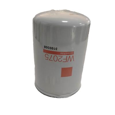 China Filter Paper & iron factory supply coolant filter WF2075 fuel filter for truck for sale