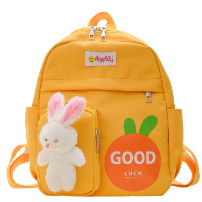 China Children's Wear-resistant Cute Printing School Bag Anti-theft And Charge-reducing Breathable Cartoon Backpack School Bag For Children for sale