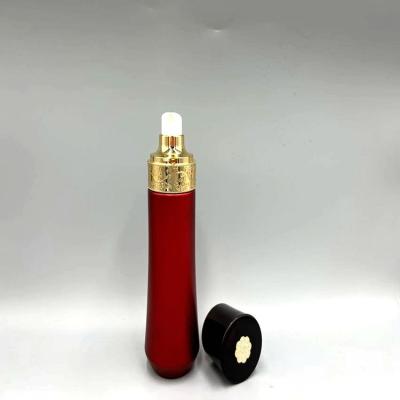 China Hotsales cosmetic glass bottle with plastic cap for luxury for sale