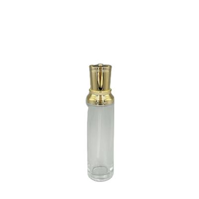 China Hotsales Cosmetic Glass Bottle With Plastic Cap For Luxury 100ML for sale