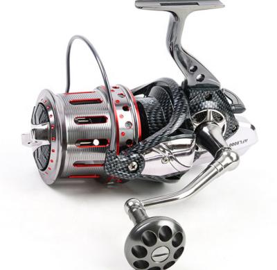 China New Design Metal Body Large Casting Reel Spinning Fishing Reels 8000-12000 AFL Fishing Reel for sale