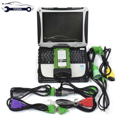 China For Heavy Duty Truck For Noregon DLA+ 2.0 Adapter Diesel Truck Scanner Fleet Kit COMMERCIAL VEHICLE DIAGNOSTICS TOOL+CF19 Laptop for sale