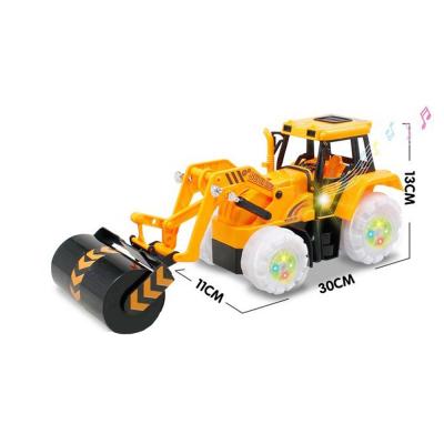 China Construction Of The Excavator Truck Toy Kids Carry-On Electric Construction Light Music Model Toy Car Boy Truck Universal Gift for sale