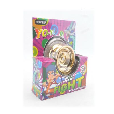 China Manufacturers Promotional Cool Flashing Light Led Metal Yoyo Ball Alloy Yoyo With Lightning for sale