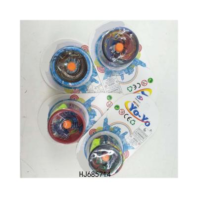 China High Quality Toy FLASHING Yo-yo Shape Interesting Toy Single Bearing Alloy Yoyo Ball Beginner for sale