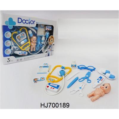 China IC lighting toy for girls and boy doctor toy set to pretend play with IC lighting up medical toys set for sale