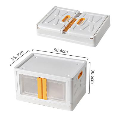 China New design viable hot selling popular folding cartons foldable plastic storage cabinet for home organize for sale