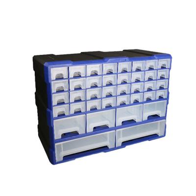 China Case Component Parts Viable Multifunctional Storage Organizer Tool Drawer Plastic Box For Screw for sale