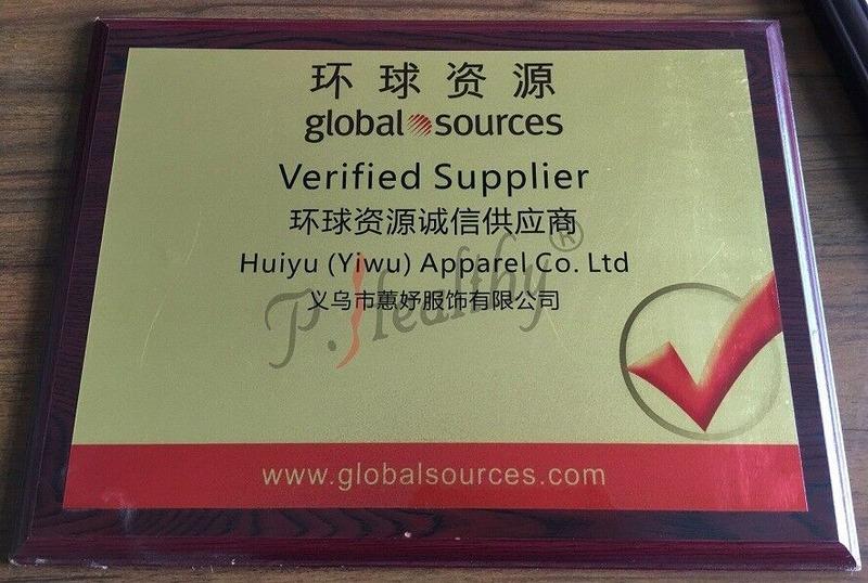 Verified China supplier - Yiwu Huiyu Apparel Co., Ltd.