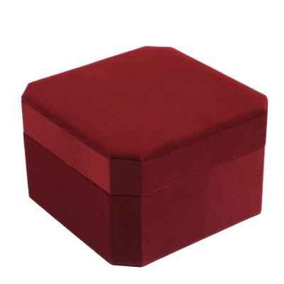 China 2021 Late Materials Paper Recycled Jewelry Box Wholesale Pile Logo Octagonal Custom Box for sale