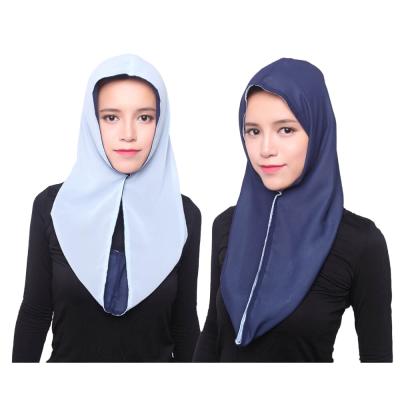 China Simply 2021 Different Colors Latest Hot Sale Soft Breathable Scarf In Wrap Bilateral Instant Reversible Muslim Hijab Chiffon Scarves for sale