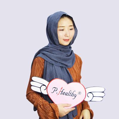 China Wholesale Solid Luxury Muslim Soft Comfortable Premium Women Hijab Thicker Modal Scarf for sale