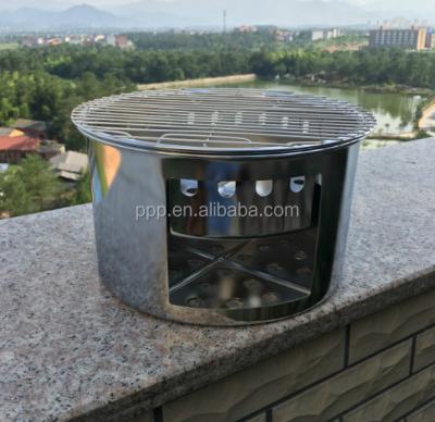 China New Outdoor Accessories Folding Stainless Steel BBQ Stove for sale