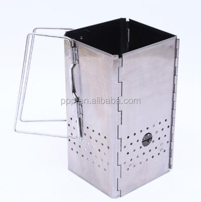 China Accessories New Arrival Mini Stainless Steel Folding Camp Outdoor Stove for sale