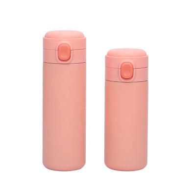 China PORTABLE Hot Insulated Water Bottle 500ml Flip Top Lid Korea Style 320ml Stainless Steel Vacuum Bottle Assorted Colors In Stock for sale