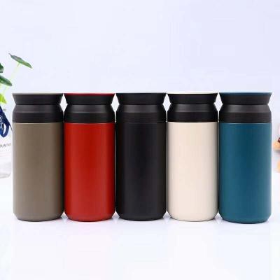 China Stocked Hot Sale Travel Tumbler Double Wall 350ml 304 Stainless Steel Vacuum Mug Japanese Style for sale