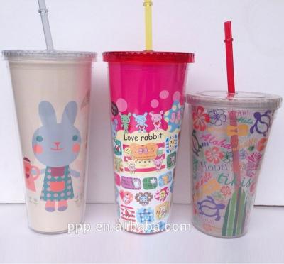 China Viable Personalized Acrylic Tumbler With Straw Bpa Free Acrylic Tumblers 16oz Wine Tumbler for sale