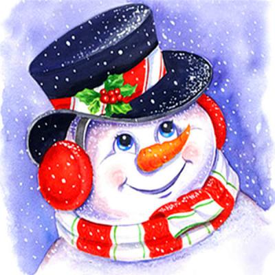 China Modern Huacan DIY Diamond Painting Full Square Santa Claus Christmas Snowman Embroidery Mosaic For Kids for sale