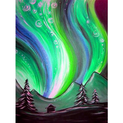 China Huacan Modern Hot Sale Diamond Painting Abstract Landscape Home Decor Diamond Painting for sale