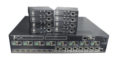 Chine sélecteur de commutateur de 8x8 Hdbaset Matrix avec le contrôle de directeur de 3d 1.4a Edid à vendre