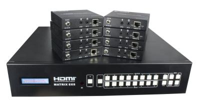 Chine 4K UHD conjuguent commutateur de la distance Control4 8x8 Hdmi Matrix avec les sorties audios audio et stéréo de Digital à vendre