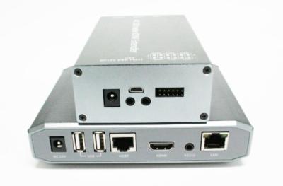 China Black USB KVM Extender Sender Receiver With USB2.0 HDMI Transmitting Function for sale