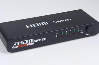 China Portable 5 To 1 Hdmi Switch , Hdmi Selector Switch Easy To Install And Operate for sale