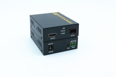 China 300 MHz Hdmi Over Fiber Optic Extender Up To 1KM At 4k , Box Type Transmitter for sale