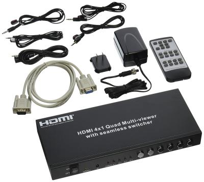 Κίνα 10W Switcher μητρών κατανάλωσης ισχύος HDMI, Switcher μητρών Hd με το ραδιόφωνο IR μακρινό προς πώληση