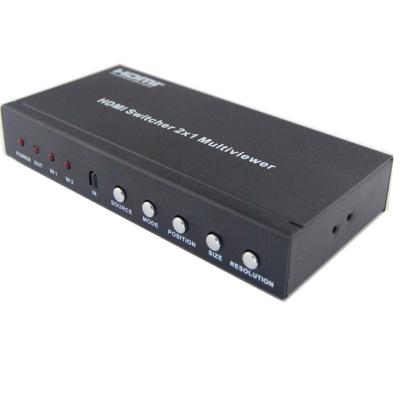 China HDMI Video Matrix Switcher With PIP Function Support Scaler UP And Down for sale