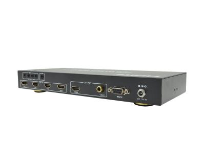 Κίνα 1080P 4 Switcher Hdmi μητρών λιμένων ενισχυμένο 4x1 κιβώτιο με την εικόνα - μέσα - εικόνα/ΣΠΌΡΟΣ προς πώληση