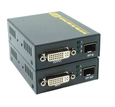 China High Speed DVI Fiber Extender With Female DVI Type A Video Connector , 225 MHz for sale