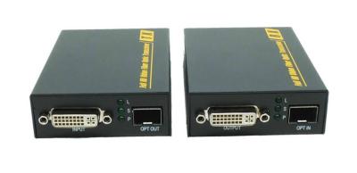 China DVI 1.0 Version DVI Fiber Extender Support Copy EDID , Easy To Install for sale