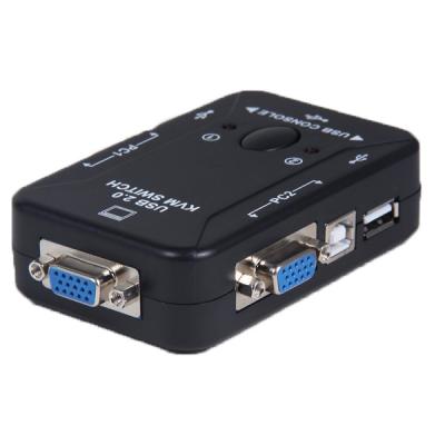 China Metal Housing USB KVM Switch With Hot Plug ,  High Temperature Thermoplastic for sale