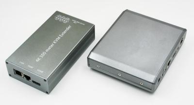 China Ergänzung USBs KVM Entschließung 4K HDBaseT 100m Unterstützungshdbaset Übermittlerempfänger zu verkaufen