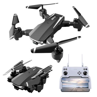 China New 2.4G Flip Gesture Control RC Drone Toy 2022 Toy Drone 2 In 1 Motorcycle Drift Flying Remote Control Car for sale