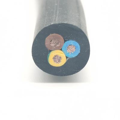 China EPDM-Rubber H07BN4-F 3 Core 450/750V Halogen Free Flexible Rubber Electrical Cables Trailing Cable for sale