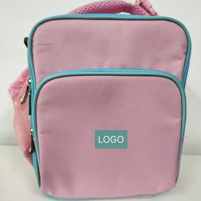 China Custom Customized large capacity food distribution one shoulder portable refrigerator bag tableware bag thermal insulation bag for sale