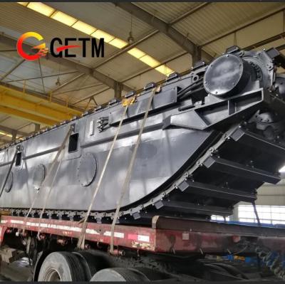 China China Premium Steel Float Pontoon Manufacturer For Dredging , Swamp Work GET240D for sale