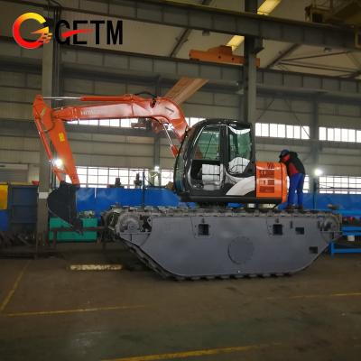 China GET70 Premium Warranty Steel Commercial Amphibious Dredging Excavator for sale